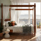 ROYAL POSTER CANOPY WOODEN BED