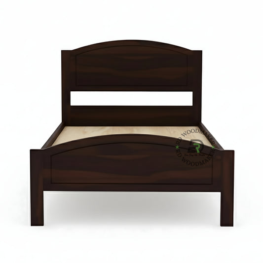 CLASSIC CURVE WOODEN SINGLE BED