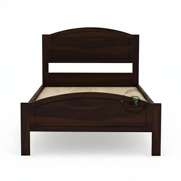 CLASSIC CURVE WOODEN SINGLE BED