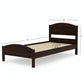 CLASSIC CURVE WOODEN SINGLE BED