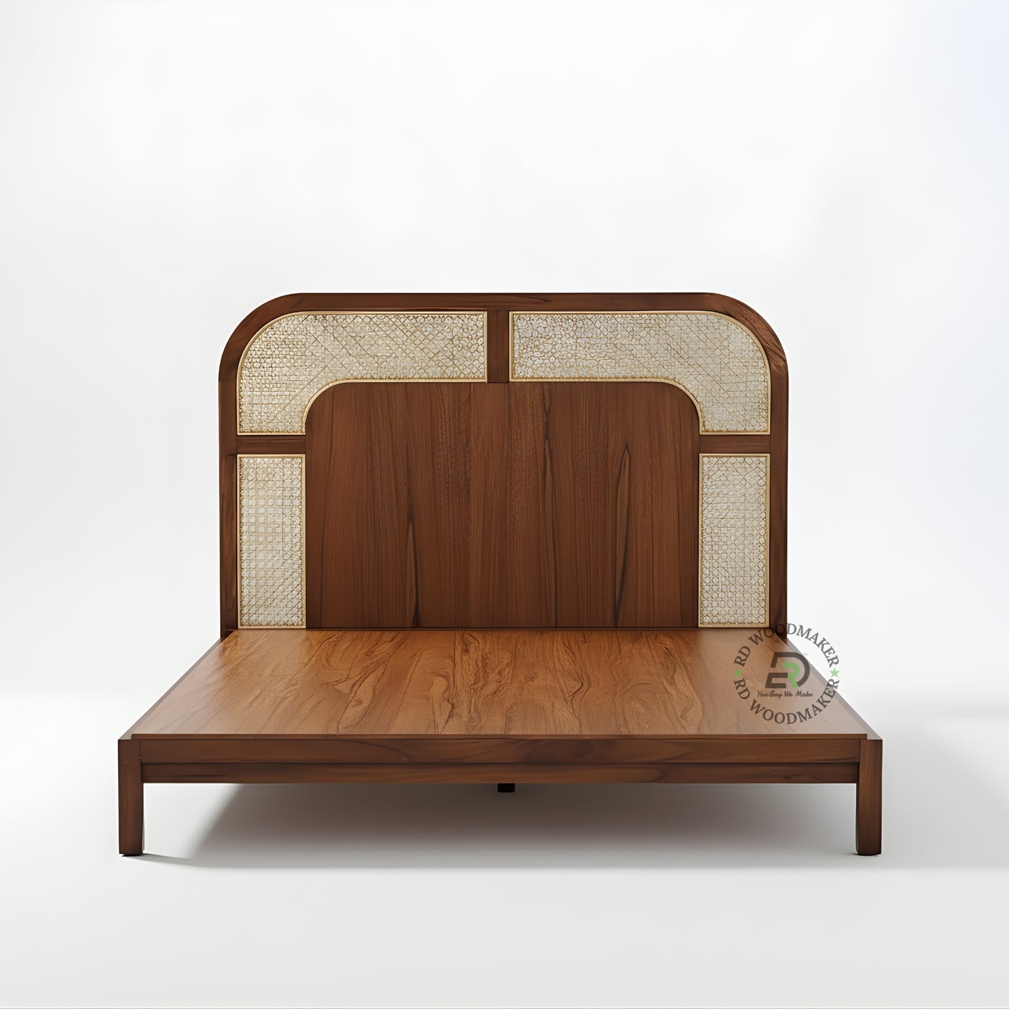 ARCANE CANE PANEL BED