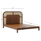 ARCANE CANE PANEL BED
