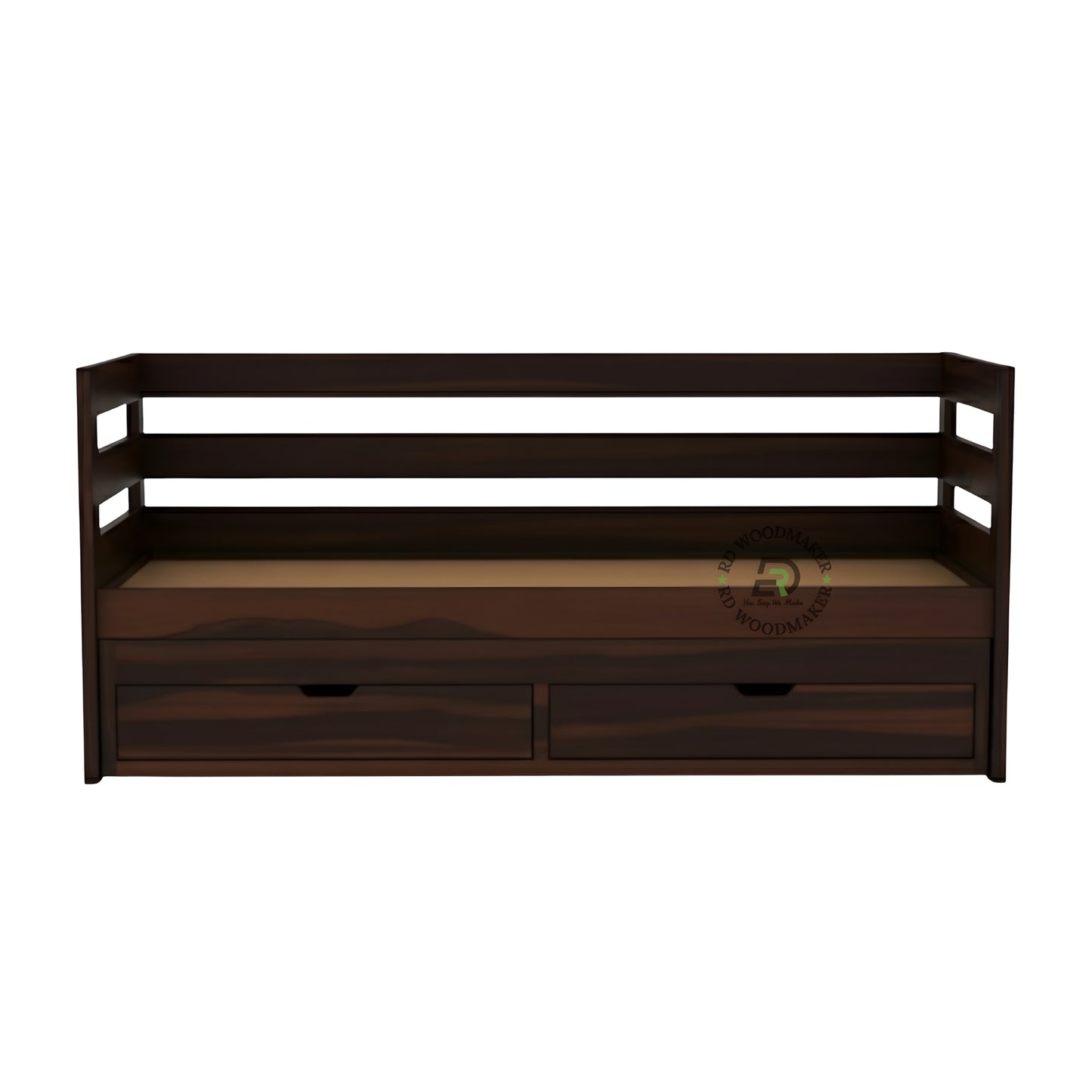 WOODEN DAYBED WITH STORAGE DRAWERS