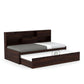 MULTI STORAGE WOODEN DAYBED WITH SHELVES