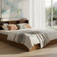 MODERN BOOKSHELF STORAGE PLATFORM BED