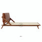 MID CENTURY MODERN UPHOLSTERED PLATFORM BED