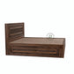 HANDCRAFTED CANE PANEL WOODEN BED