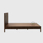 RIBBED PANEL WOODEN BED