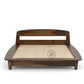 CURVED EDGE MODERN PLATFORM BED
