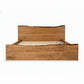 LIVE EDGE SOLID WOOD PLATFORM BED