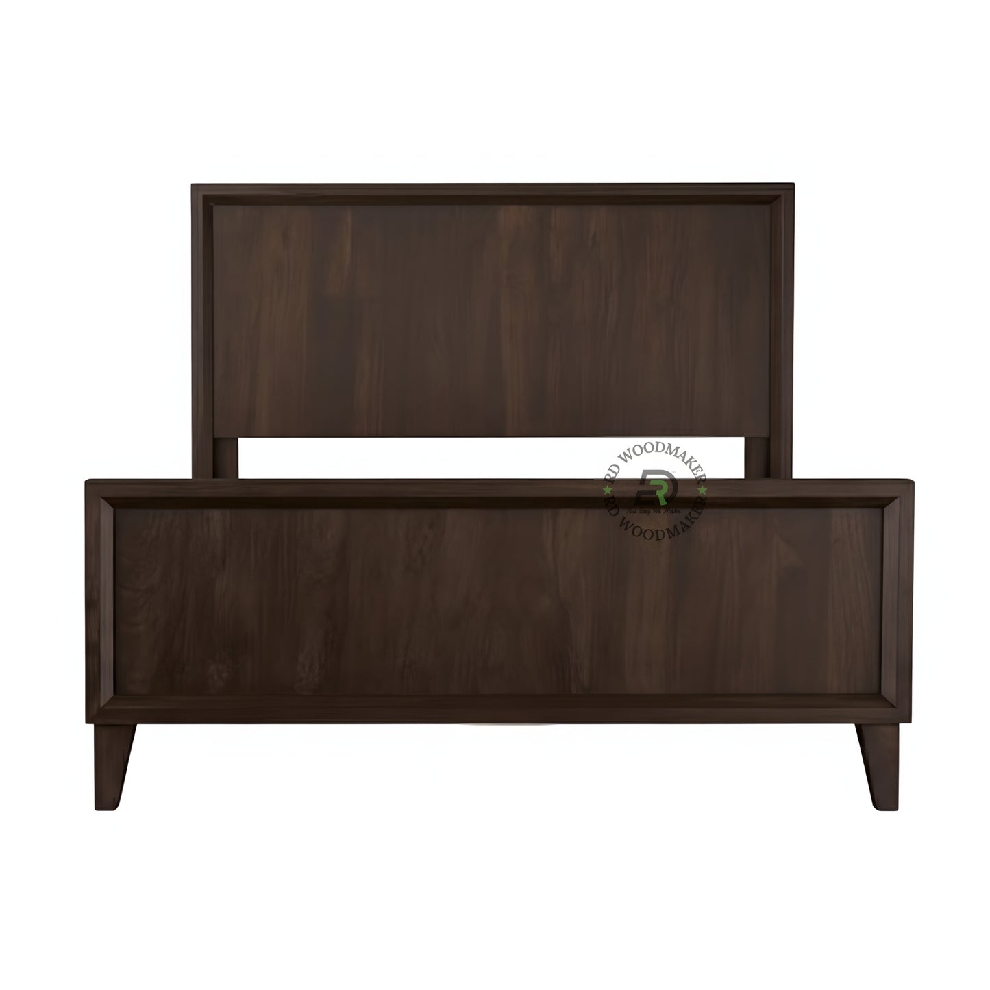 MINIMALIST PANEL WOODEN BED