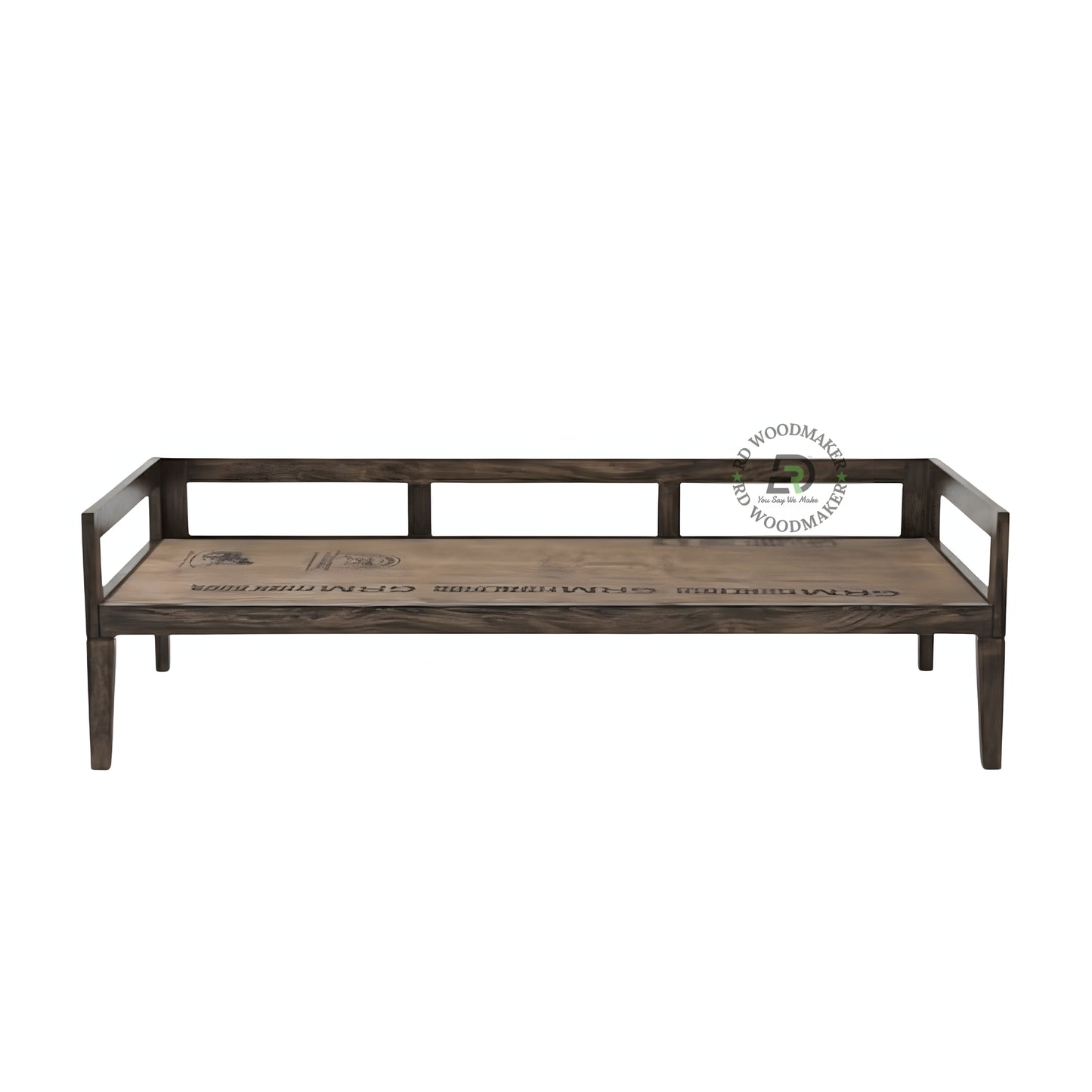 MODERN WOODEN DAYBED WITH SIDE RAILS
