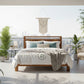 CONTEMPORARY SOLID WOOD PANEL BED
