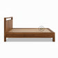 CONTEMPORARY SOLID WOOD PANEL BED
