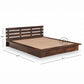MODERN SLATTED PLATFORM BED