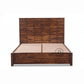 VERTICAL PANEL SOLID WOOD BED