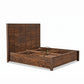 VERTICAL PANEL SOLID WOOD BED