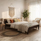 CLASSIC CURVED LEG WOODEN BED