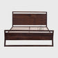 CONTEMPORARY OPEN FRAME WOODEN BED