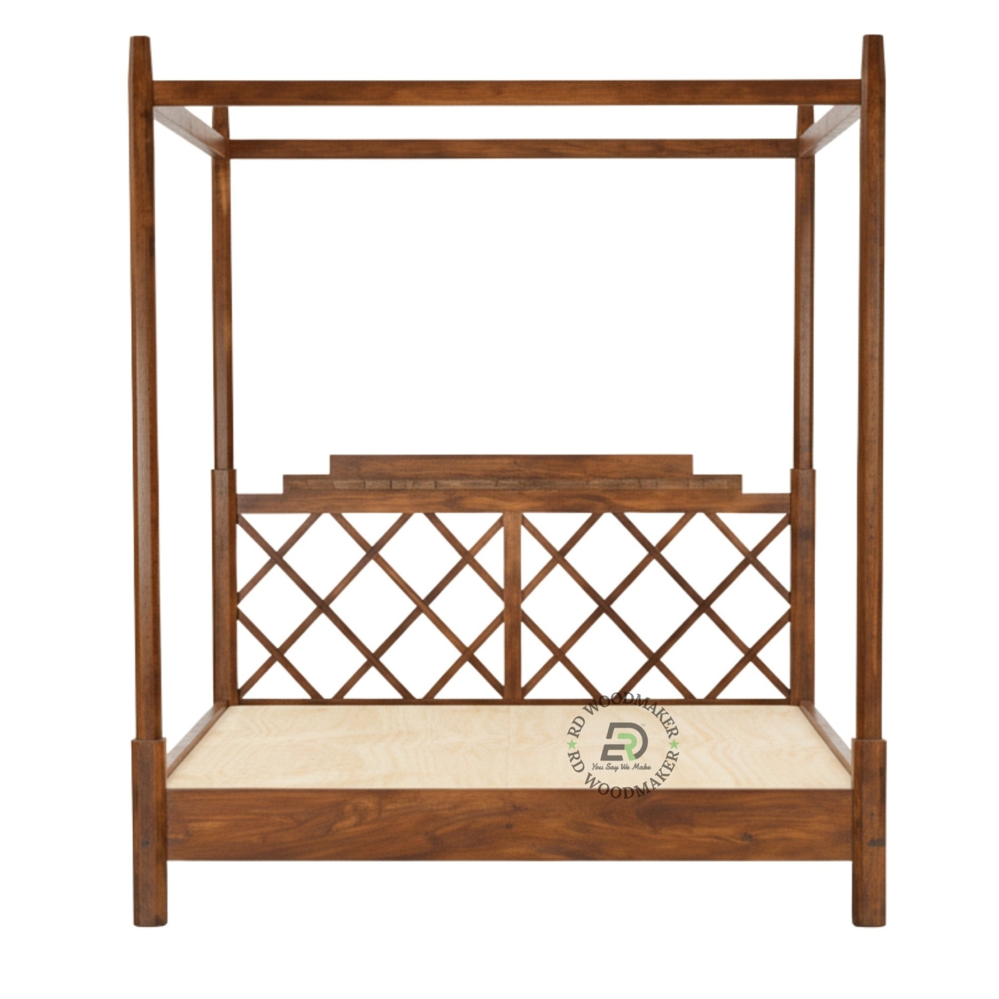 ROYAL CANOPY WOODEN BED