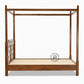 ROYAL CANOPY WOODEN BED