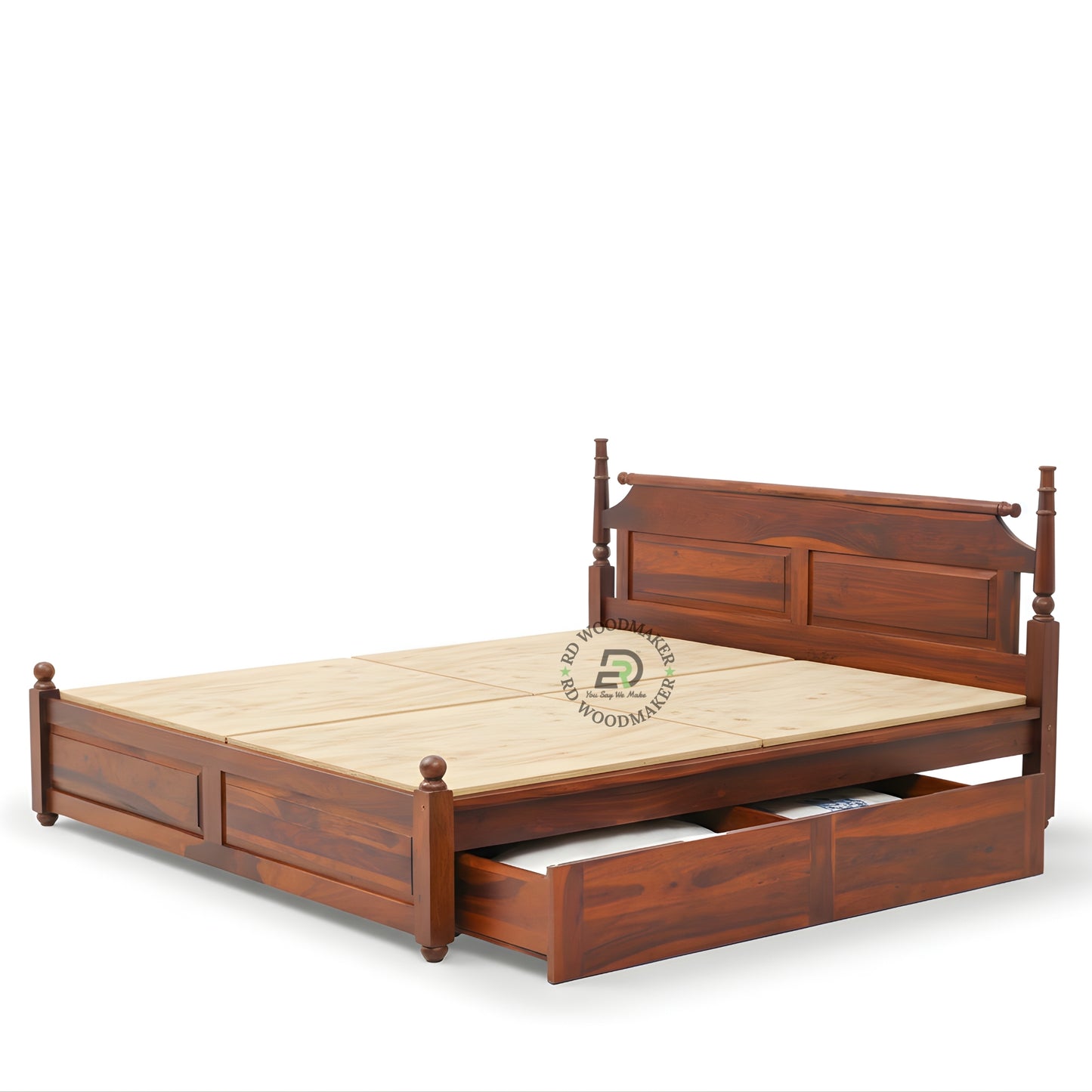 HERITAGE STORAGE WOODEN BED