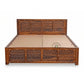 HANDCRAFTED JALI PANEL WOODEN BED