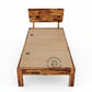 MINIMALIST SHEESHAM WOOD SINGLE BED