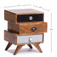 MODERN MULTI-DRAWER DESIGNER BEDSIDE TABLE