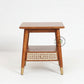 CANE WEAVE BEDSIDE