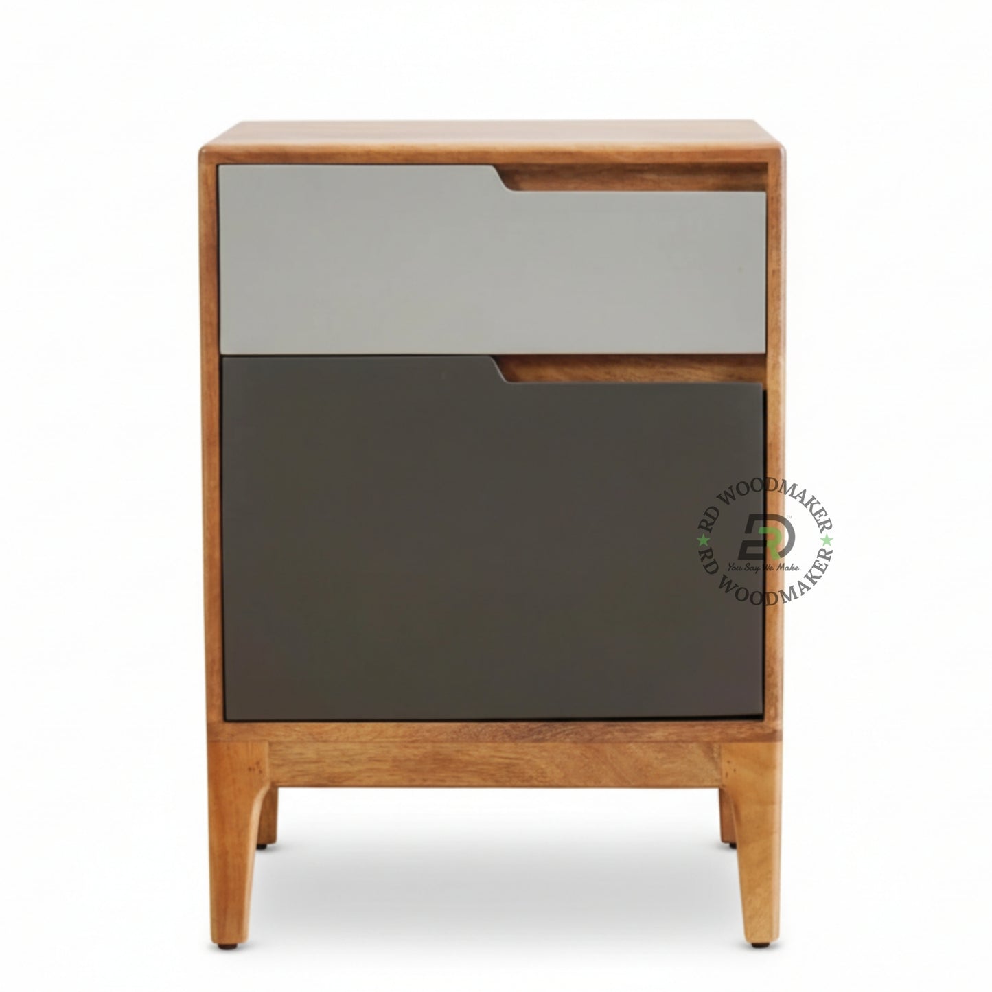 TWO-TONE EDGE BEDSIDE