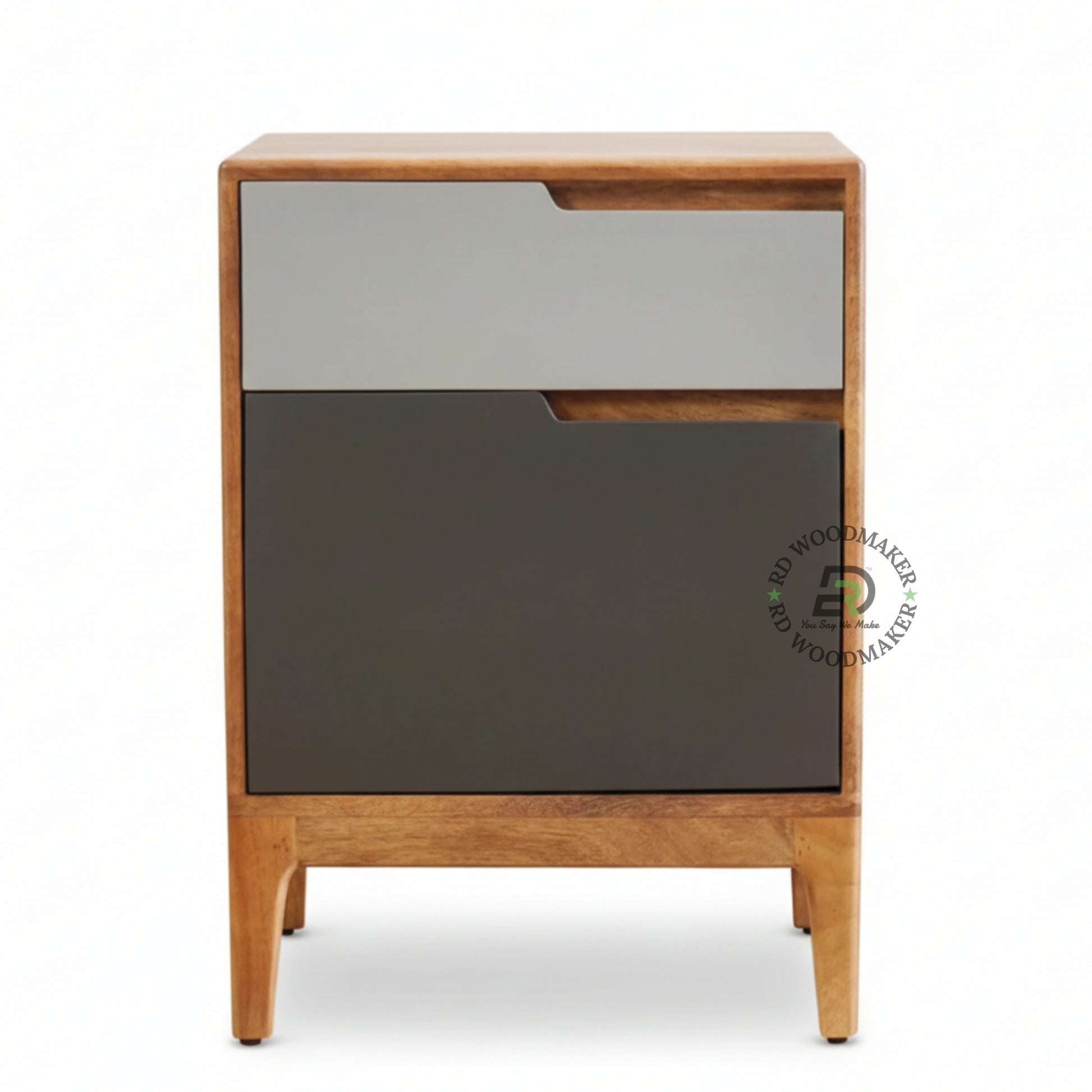 TWO-TONE EDGE BEDSIDE