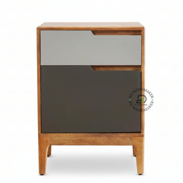 TWO-TONE EDGE BEDSIDE