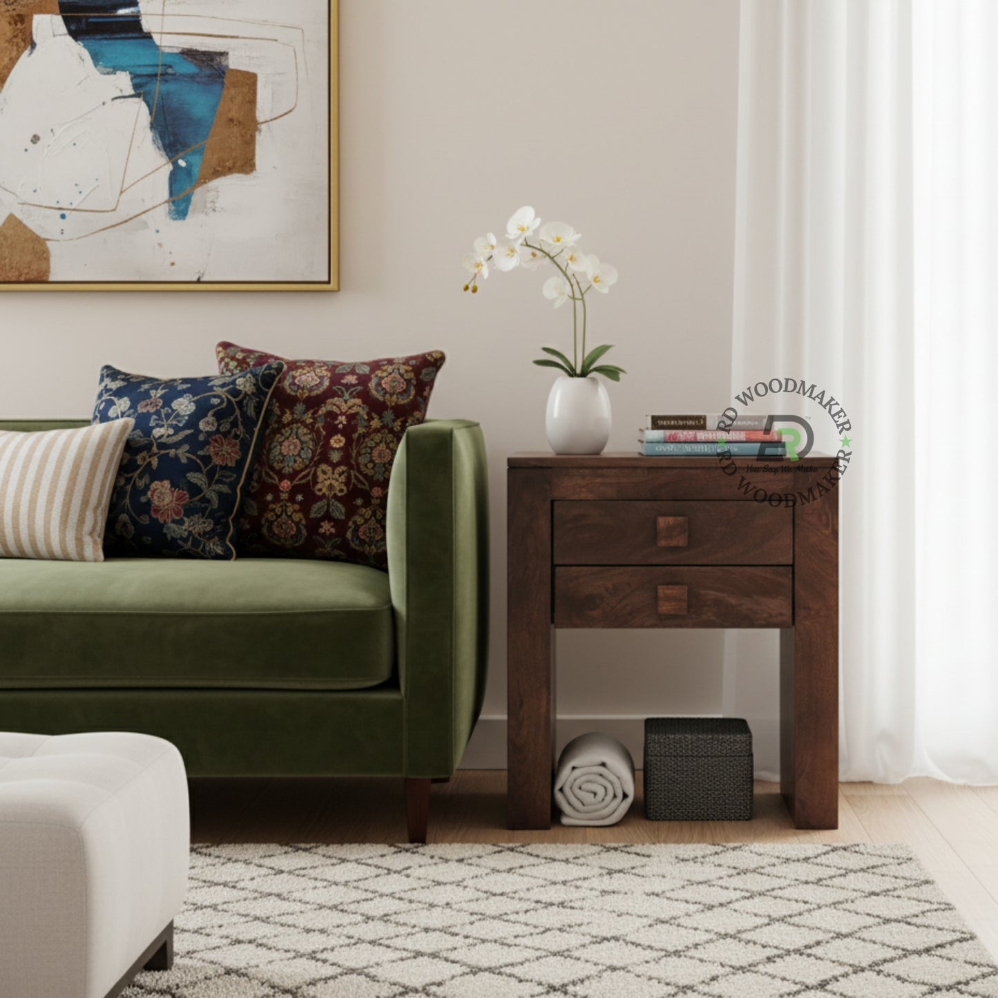 BLOCK WATERFALL BEDSIDE