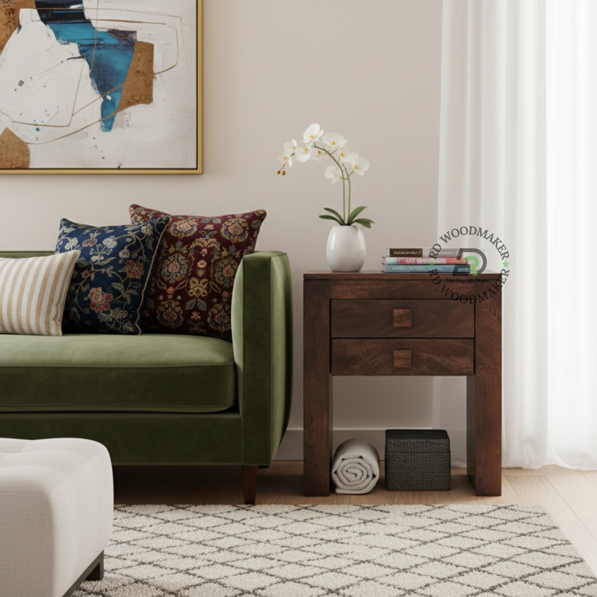 BLOCK WATERFALL BEDSIDE