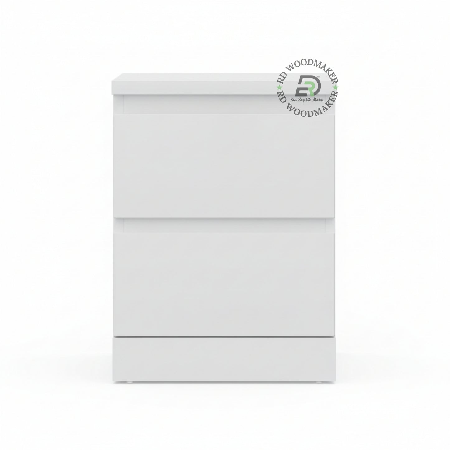 MINIMALIST WHITE BEDSIDE