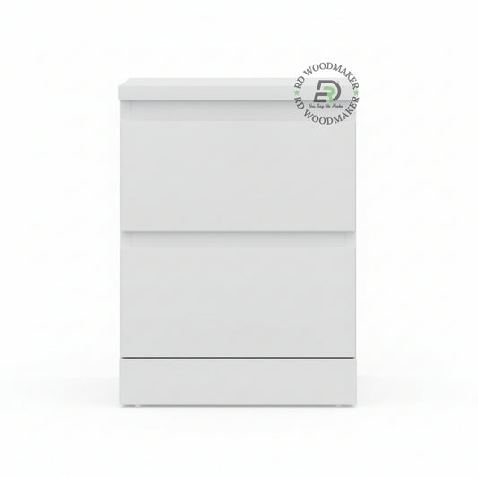 MINIMALIST WHITE BEDSIDE