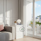 MINIMALIST WHITE BEDSIDE