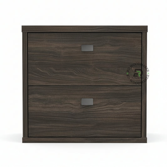 MINIMALIST DARK TAB-PULL BEDSIDE