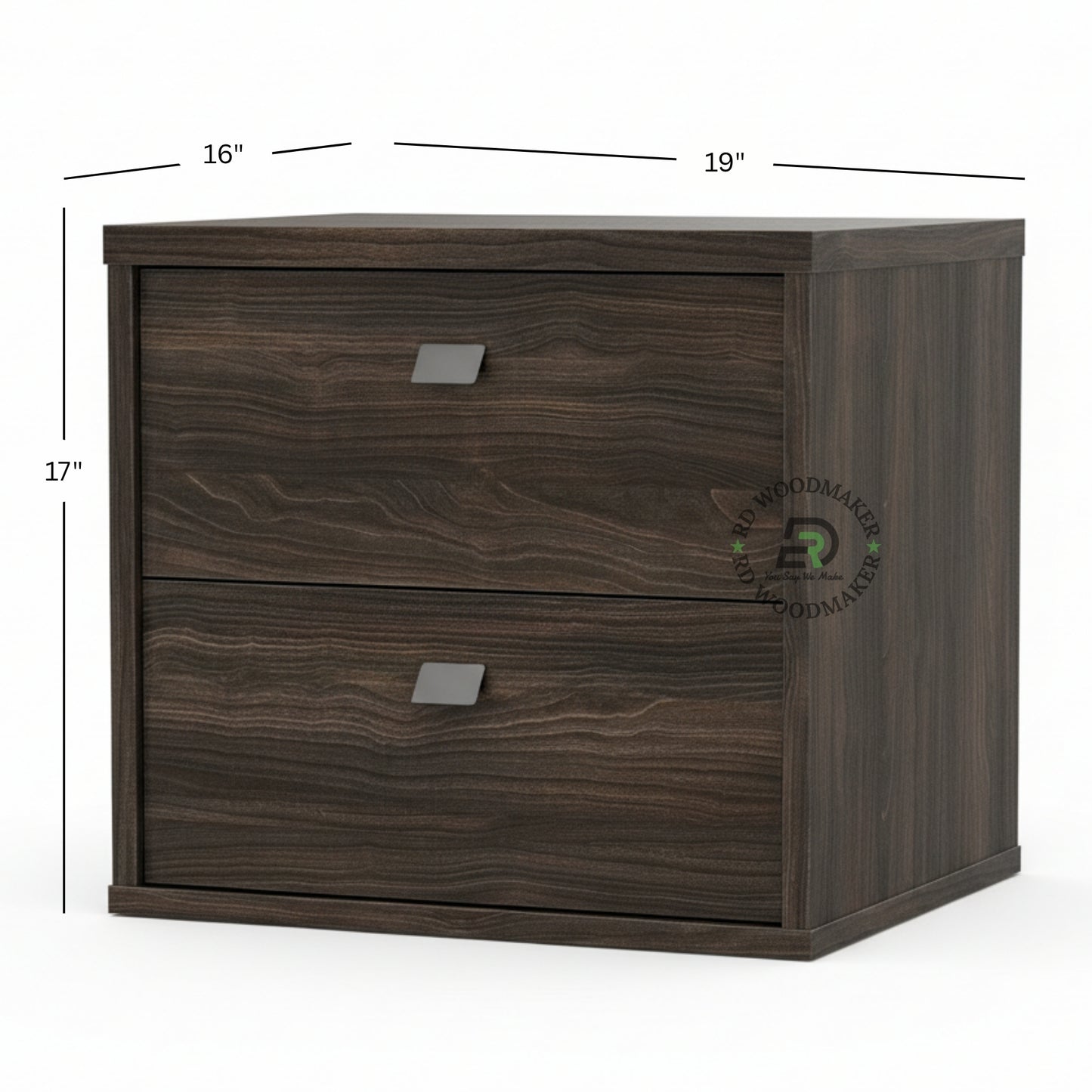 MINIMALIST DARK TAB-PULL BEDSIDE