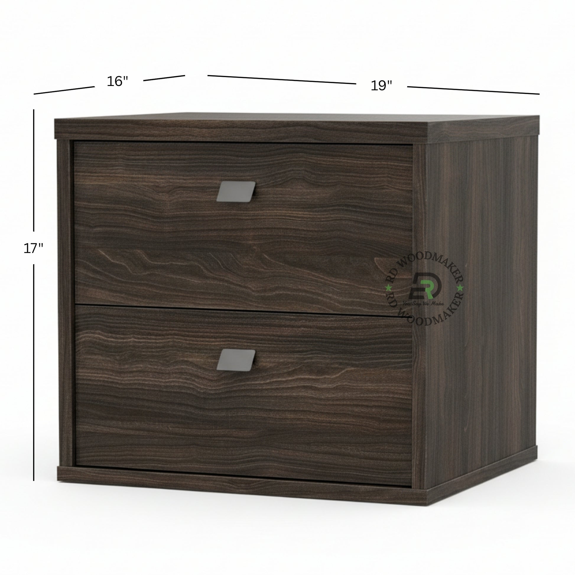 MINIMALIST DARK TAB-PULL BEDSIDE