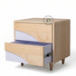 ASYMMETRIC ACCENT BEDSIDE TABLE