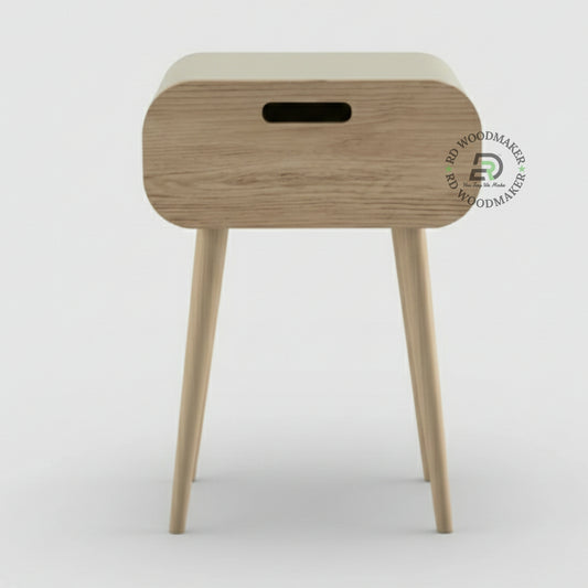 SCANDI MINIMALIST BEDSIDE TABLE