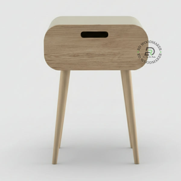 SCANDI MINIMALIST BEDSIDE TABLE