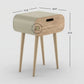 SCANDI MINIMALIST BEDSIDE TABLE