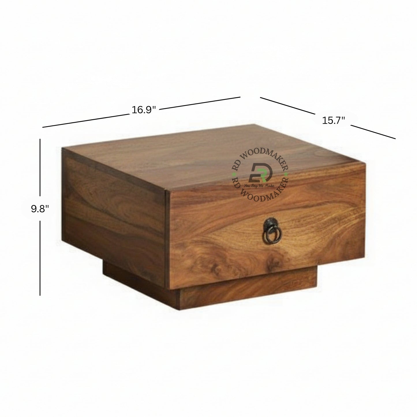 ZEN LOW PROFILE BEDSIDE TABLE