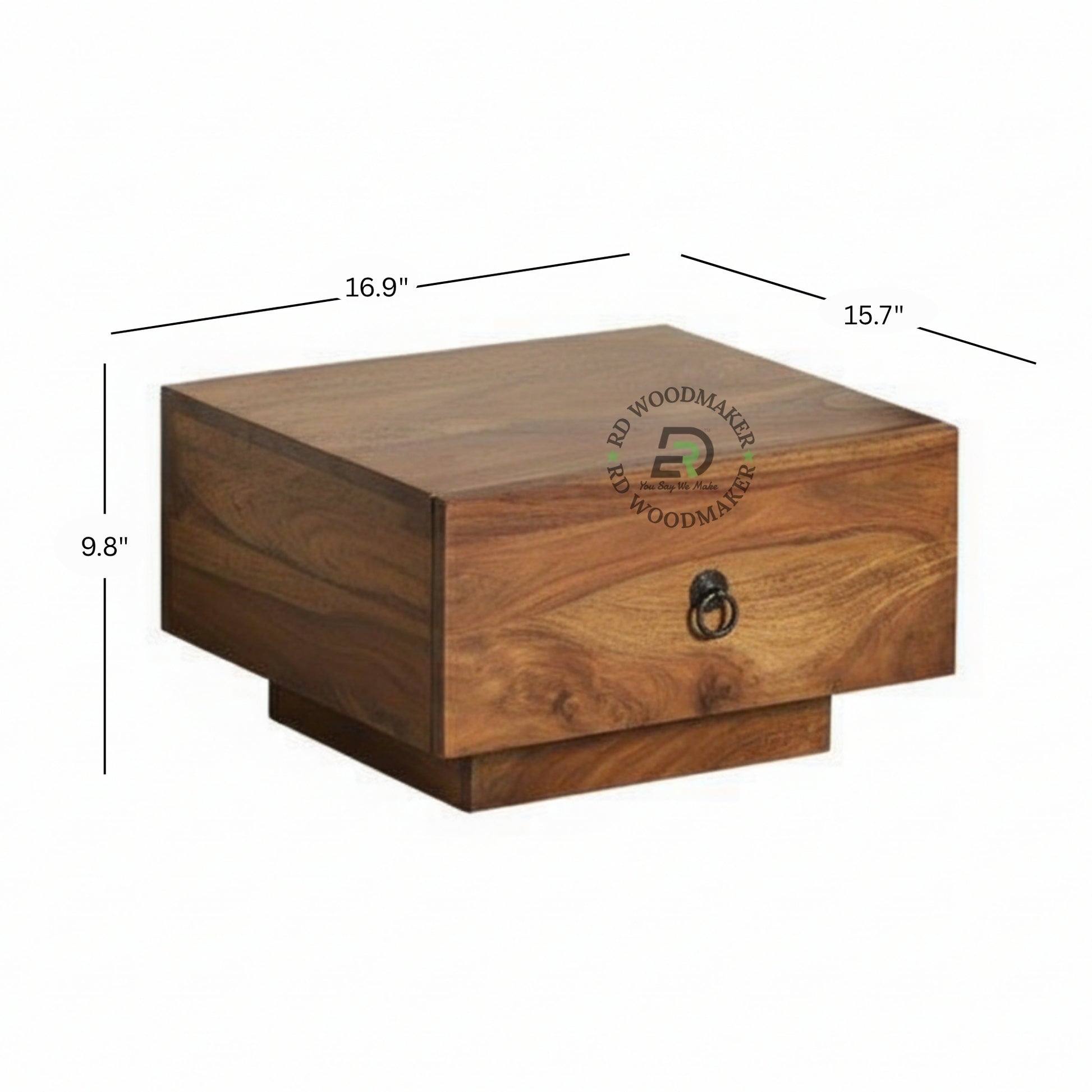 ZEN LOW PROFILE BEDSIDE TABLE