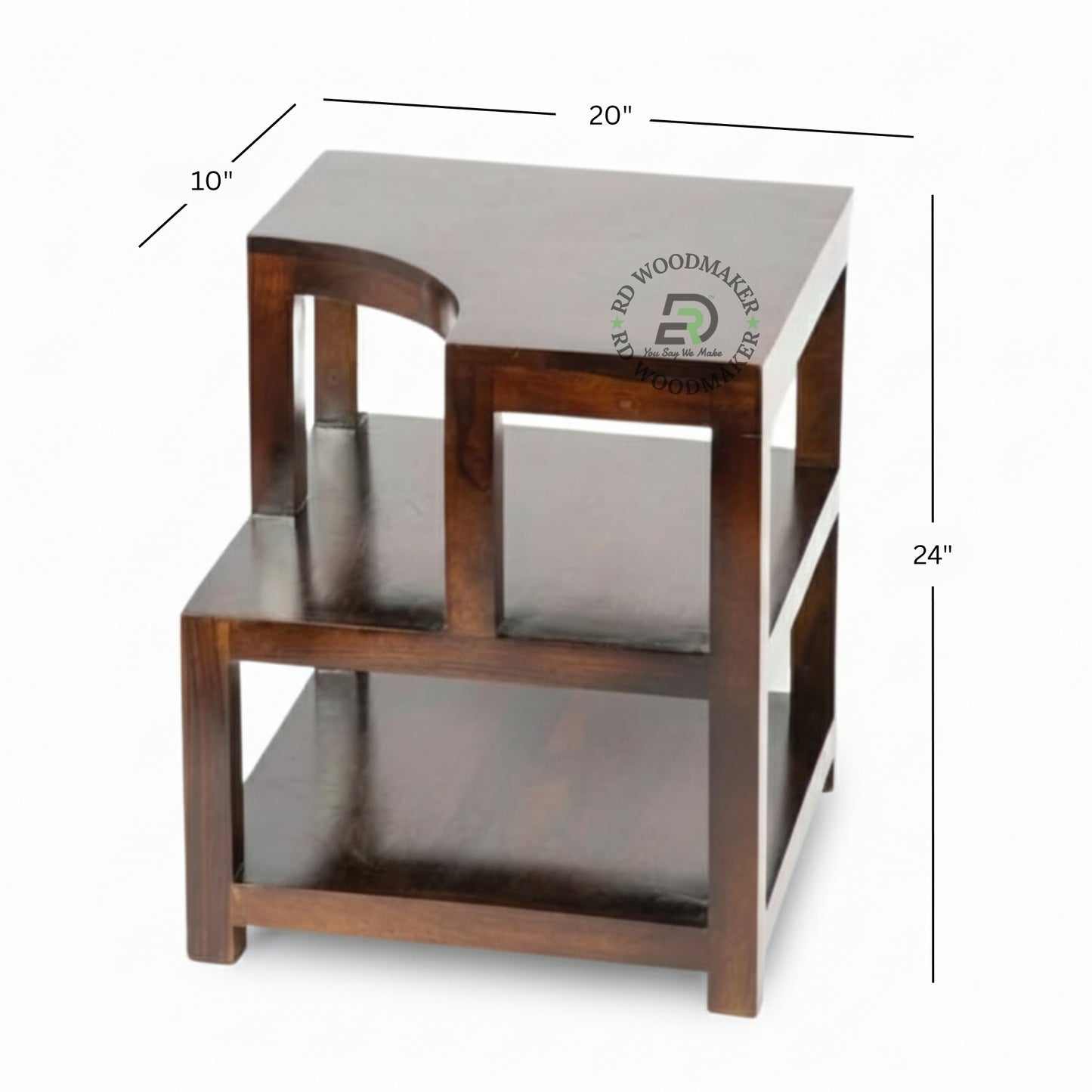GEOMETRIC CORNER BEDSIDE