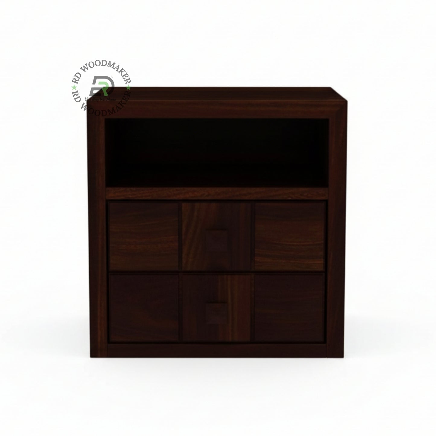 DARK GEO-SQUARE BEDSIDE