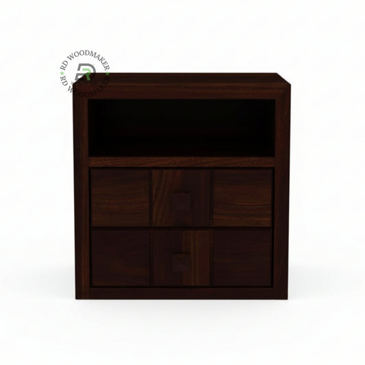 DARK GEO-SQUARE BEDSIDE